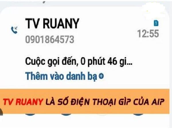 TV Ruany là số điện thoại gì? Lừa đảo hay quảng cáo?